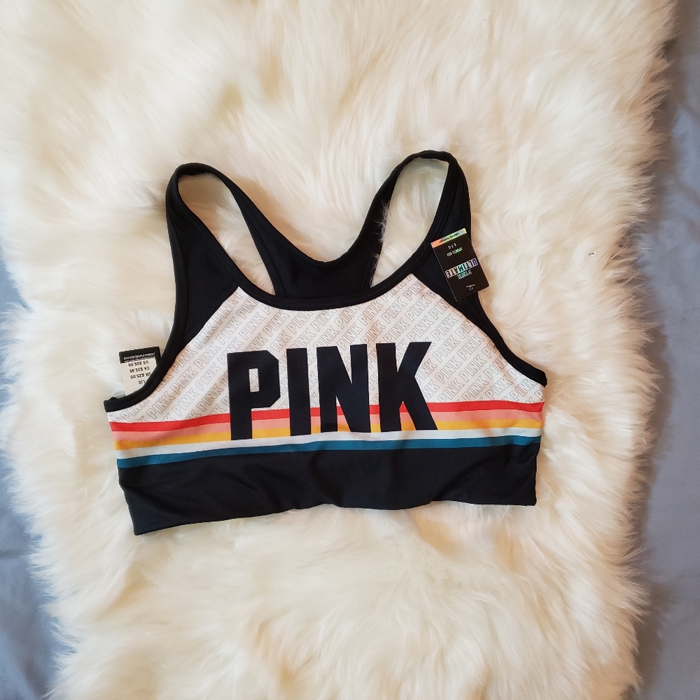 Pink Victoria secret sport bra - Picture 2 of 6